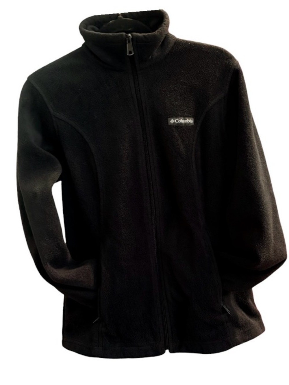 Columbia Women's All Black Benton Springs Full-Zip Fleece Jacket